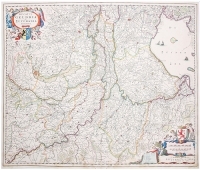 "Geldria et Zutphania" Гравюра (ок 1680 г ), Амстердам артикул 5106b.