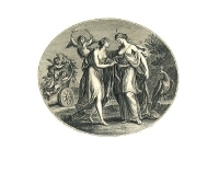 Венера и Юнона Гравюра (вторая половина XVIII века), Англия артикул 5125b.