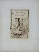 Le Petit Monde № 1 Гравюра (вторая половина XIX века), Франция(?) артикул 5196b.