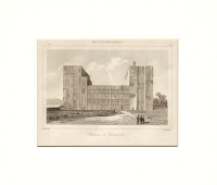 Angleterre (Tudors) Chateau de Kenilworth Гравюра (середина XIX века), Западная Европа артикул 5242b.