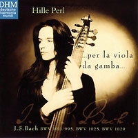 Hille Perl Bach Per La Viola Da Gamba артикул 5334b.